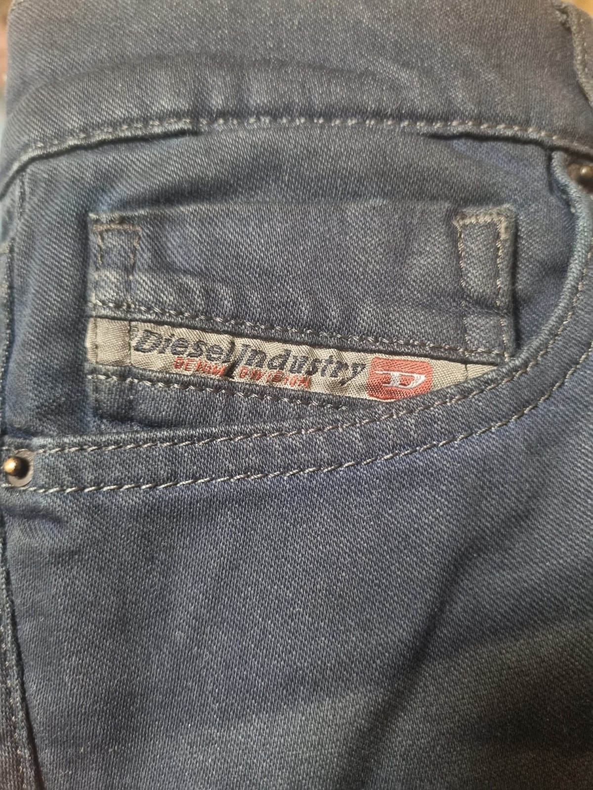 DIESEL Bootzee W28 L32 Womens Jeans Blue Slim Bootcut Stretch 0601H