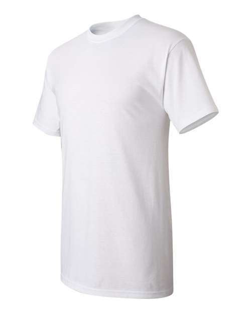 6 PACK Gildan G200 Men’s Ultra Cotton Sleeves Tee T-Shirt Black / White S-XL USA