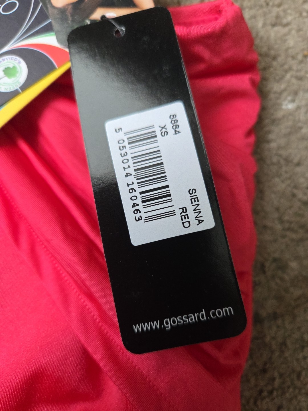 Gossard Unstoppables High Waist Bikini Brief/Bottoms SIZE UK XS Pink BRAND NEW