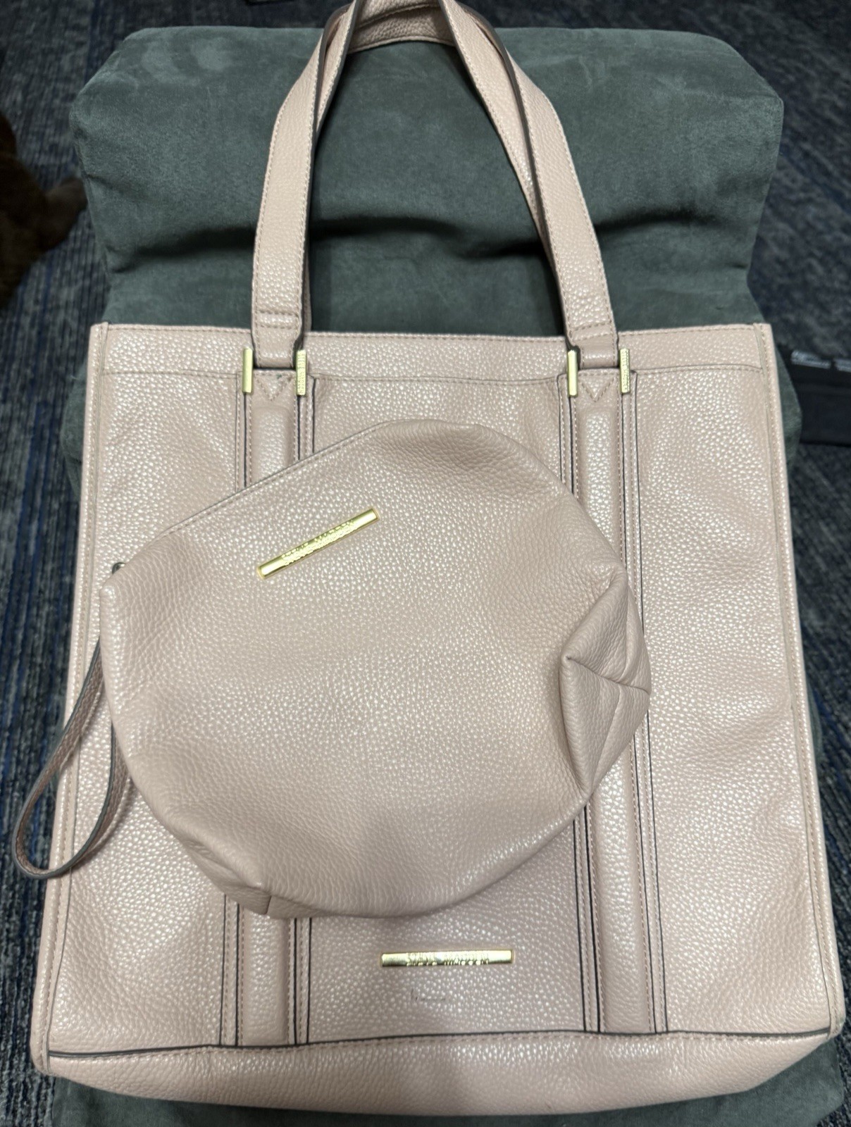 Steve Madden Large Tote With Mini Bag Bundle