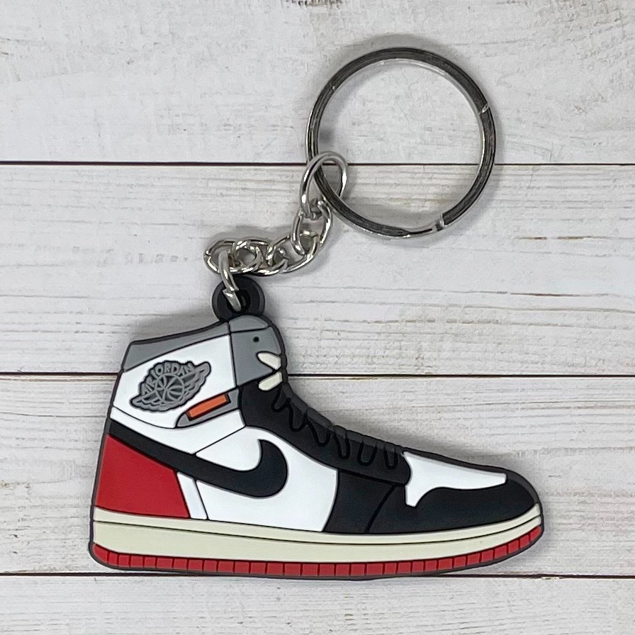 **YOU CHOOSE** Air Jordan 1 Mini Sneaker 2D Rubber 2″ Keychain MORE COLORS NEW!