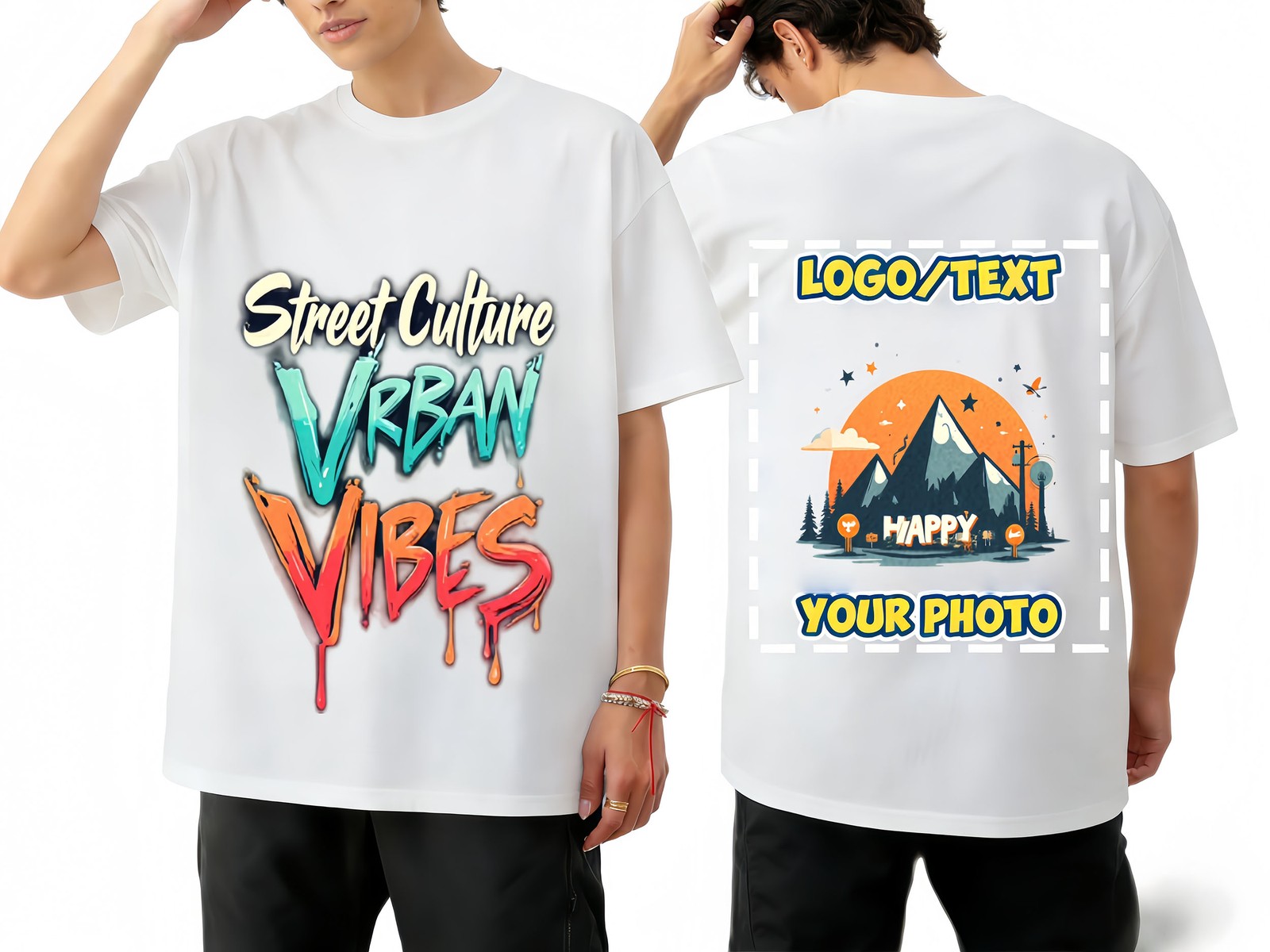 Double Sided Mom Identity T‑Shirt Daily Wear Graphic Text Personalized Tee