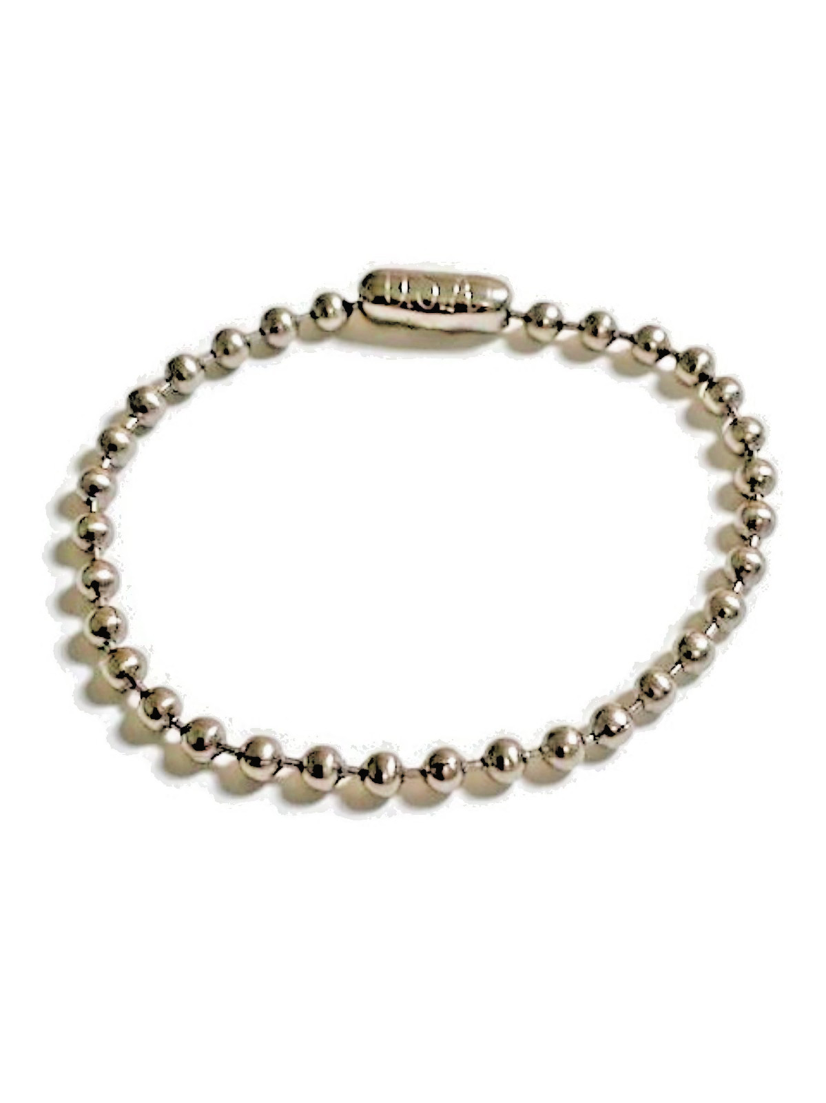 Stainless Steel Keychain 2.4mm Ball Chain 4½ inch – 6 inch Made In The USA!!
