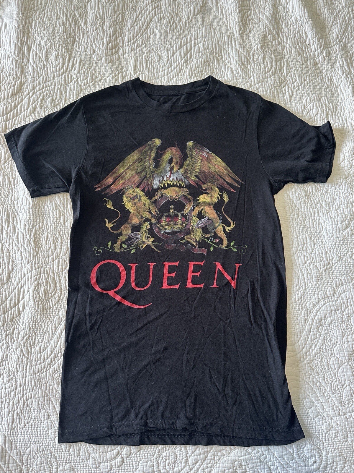 A1 Queen Band Official Merch Promo T Shirt Adult Small Black