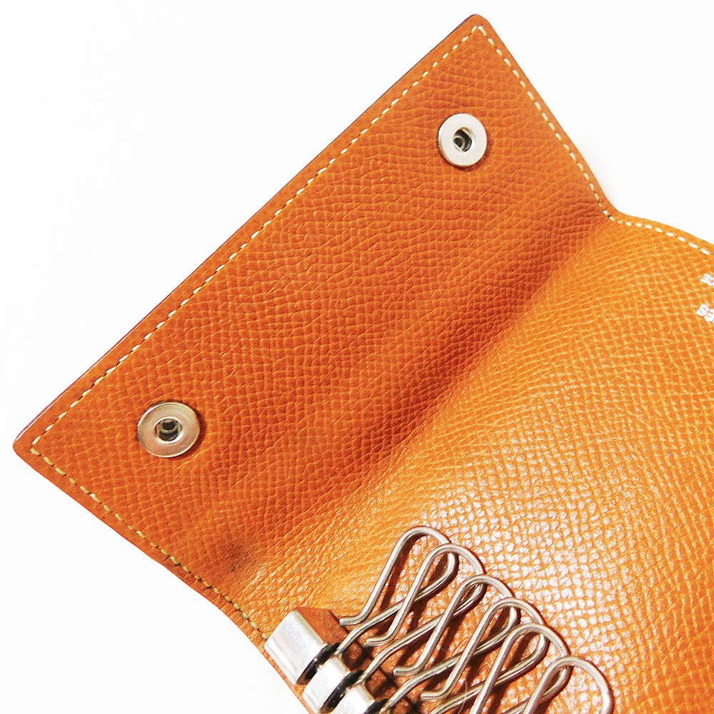 HERMES Leather 6 Key Case 2007 model