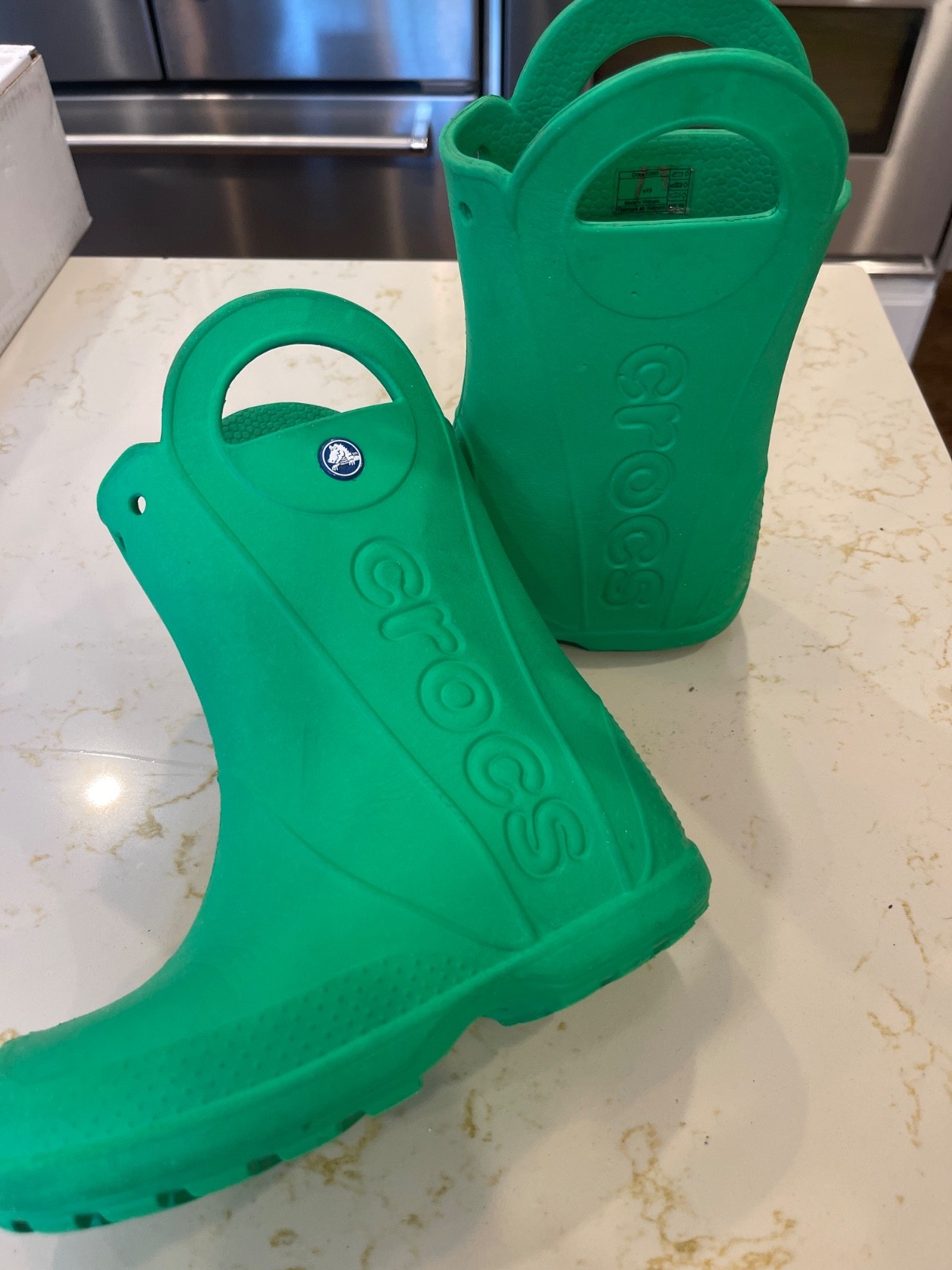 Boys Crocs Rainboots Size 13