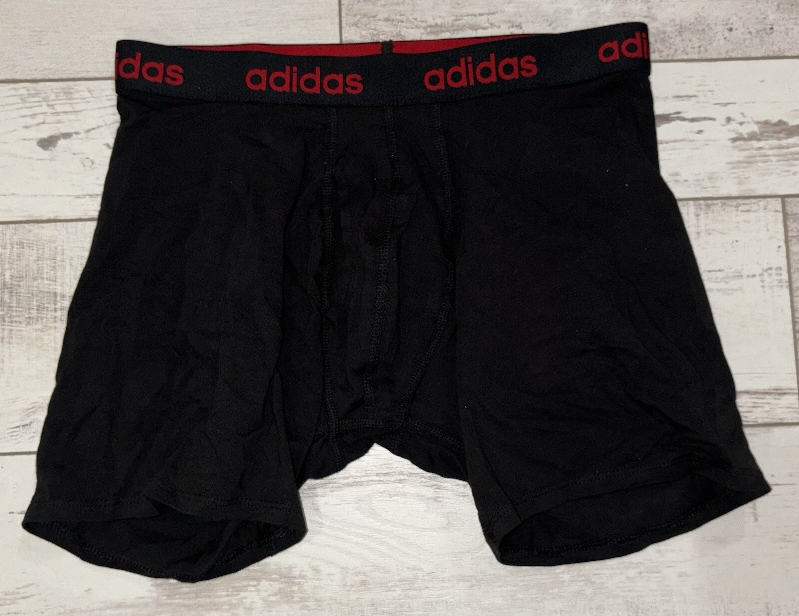 Adidas Boxer Briefs size S 28-30 – 5 Pairs – Gray/Black/Red