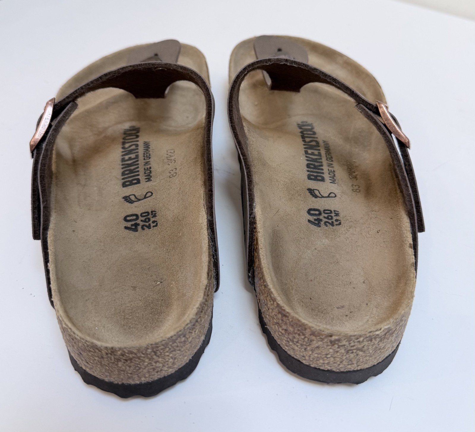 1. Birkenstock Gizeh Stone Birko-Flor Thong Sandals Women Size 40 / L9 M7 Reg