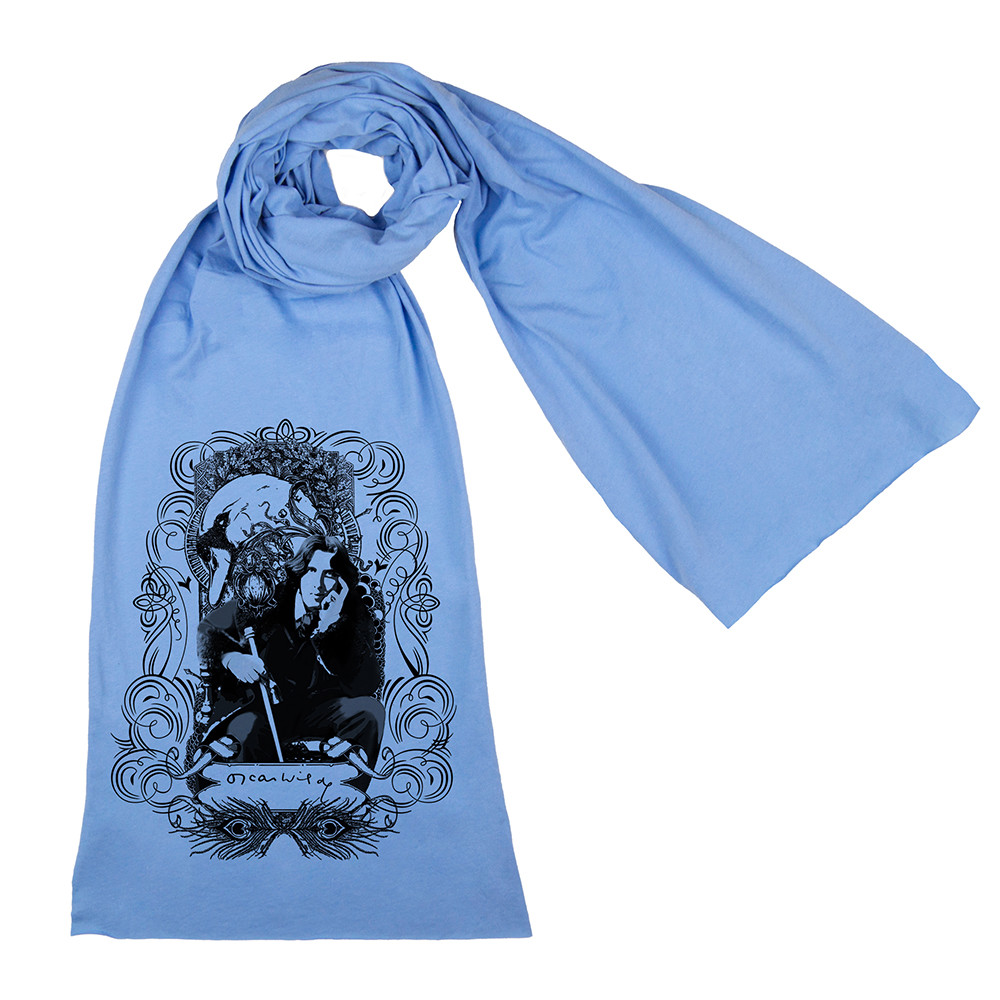 Oscar Wilde Screen printed Cotton Scarf