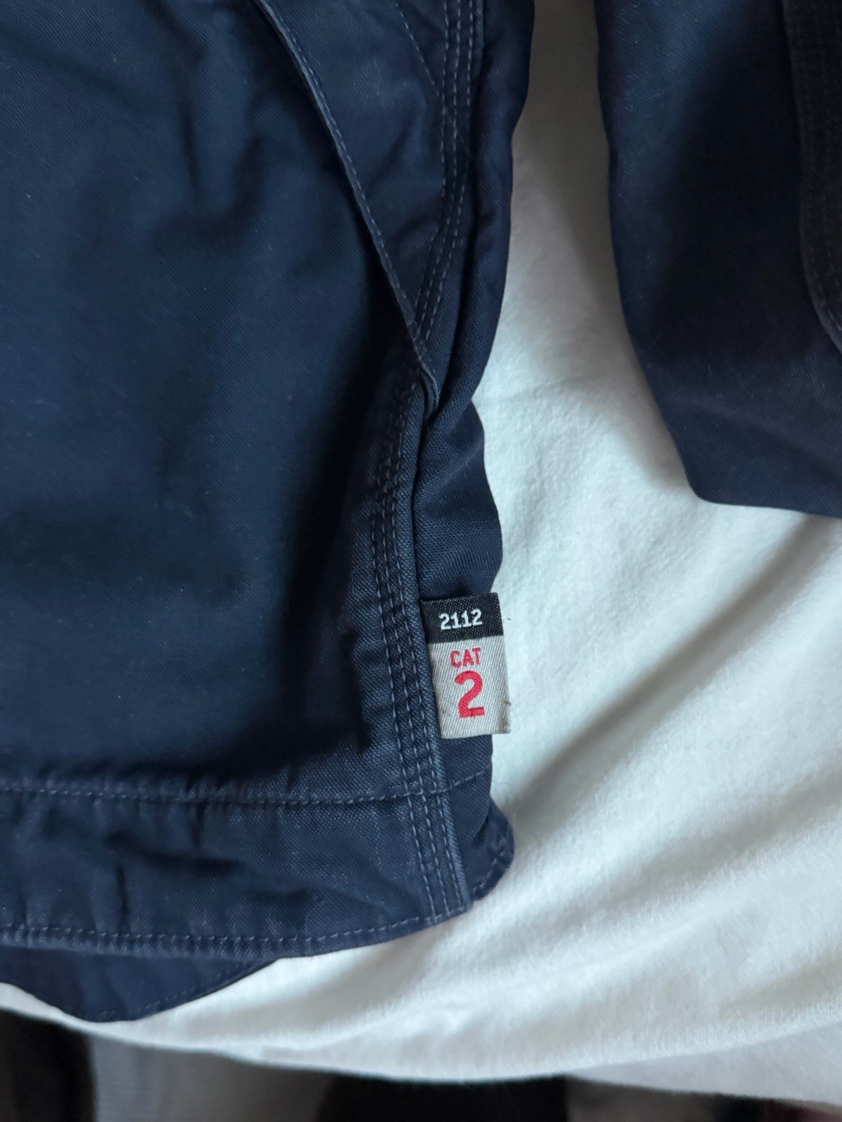 Carhartt Flame Resistant Full Swing Blue Men’s XL Cotton Work Jacket 2112