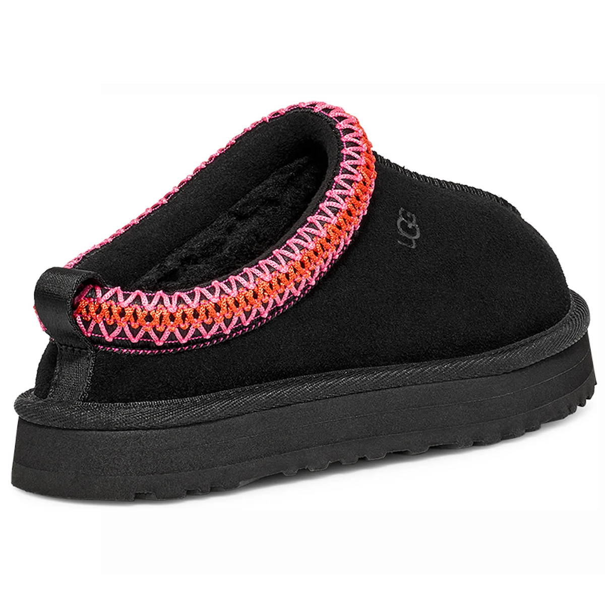 UGG Tazz Slipper Clog for Kids in Black Multi and Many Sizes 1143776K
