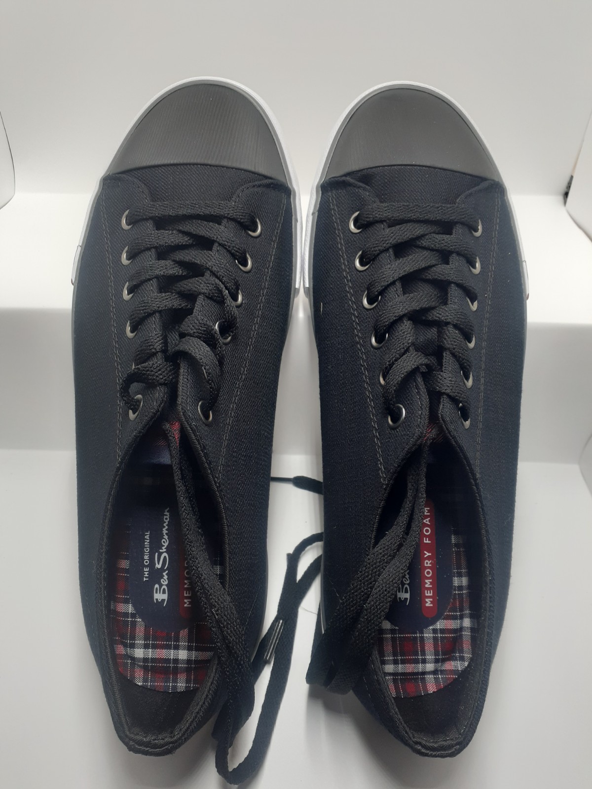 Ben Sherman Dorset Lo Black Sneakers Size US 8.5