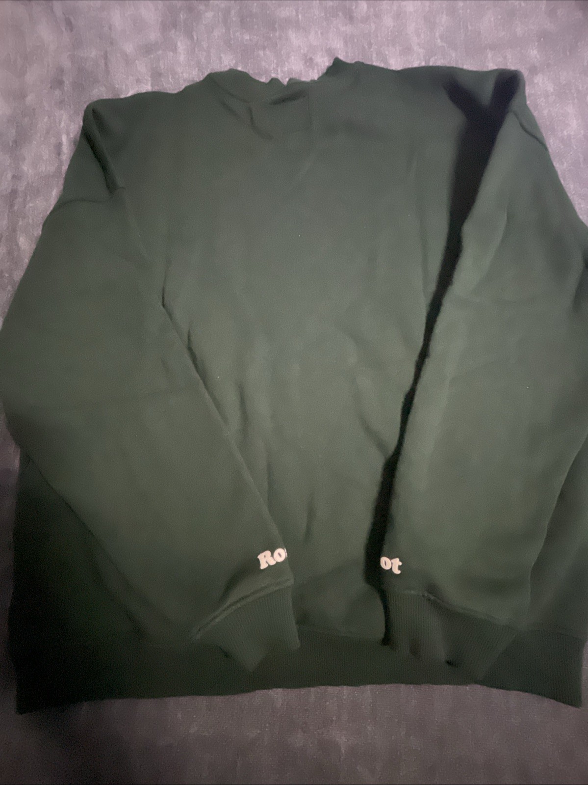 Roots x Clot Forest Green Crewneck Sweatshirt Size Large