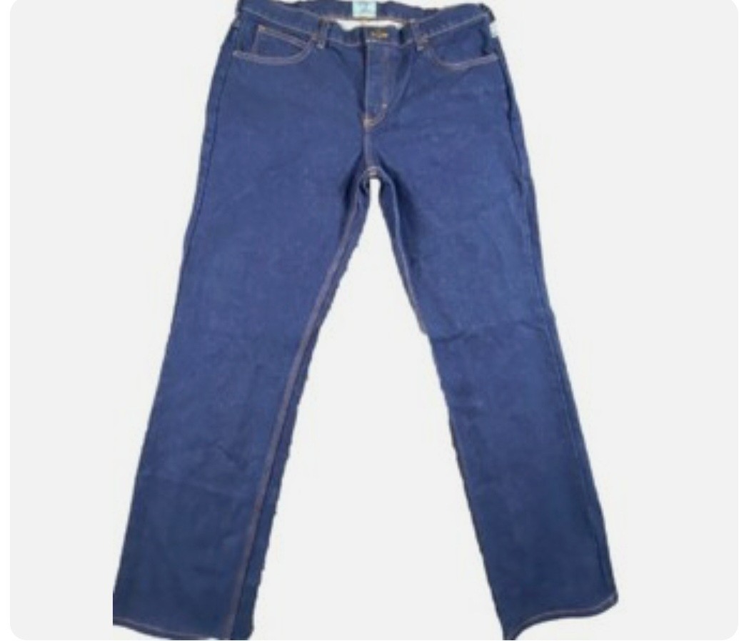 Tyndale FR Jeans Mens 34×32 Blue Flame Resistant Arc Rated CAT 2 NFPA 2112 USA