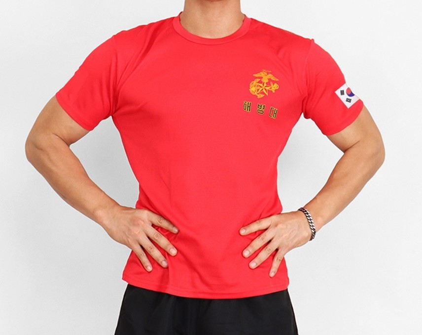 KOREA Marine Corps ROKMC T-Shirt | Cool Dry Military Training Tee S–4XL