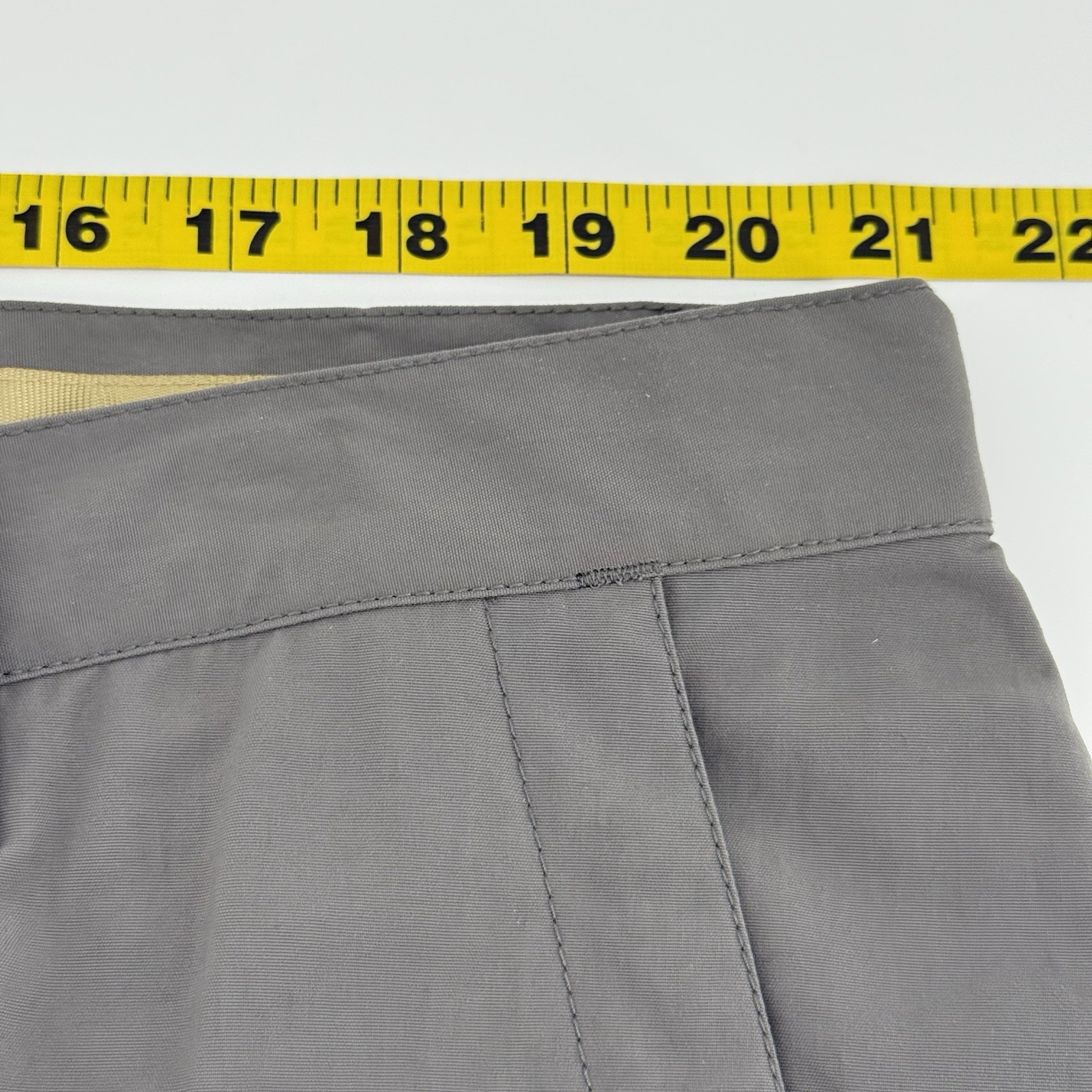 Mountain Khakis Granite Creek Pants 42×32 Gray Nylon Zip-Off Hiking Outdoor NEW