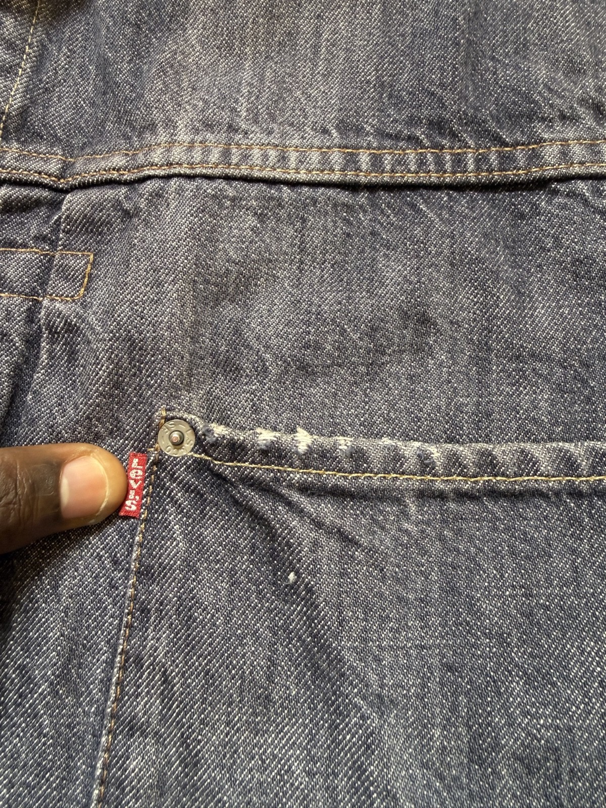 1990s Levi’s Type 1 denim jacket 70501 Model