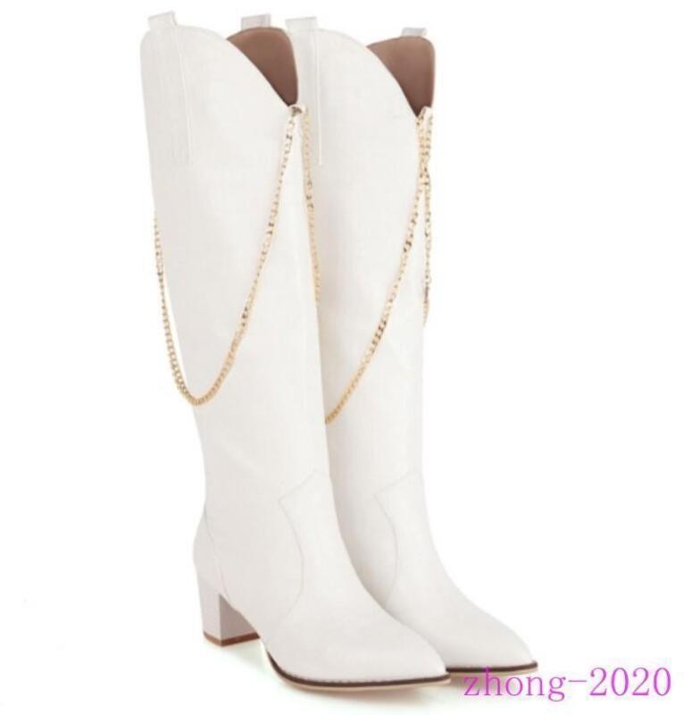 Fashion Womens Alligator Pattern Knee High Boots Dress Club Casual Formal Shoes