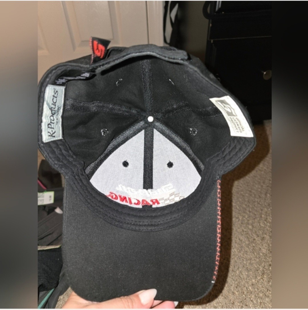 Snap-on Racing Motorsports Logo Baseball Cap Hat Black Red White One Size
