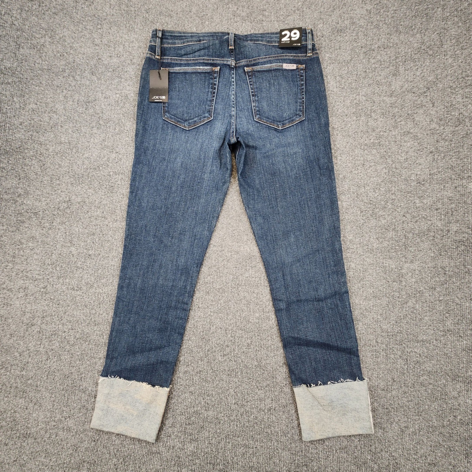 Joe’s Jeans Brussels Cuff Crop Women 29 Dark Wash Slim Straight NEW without Tag