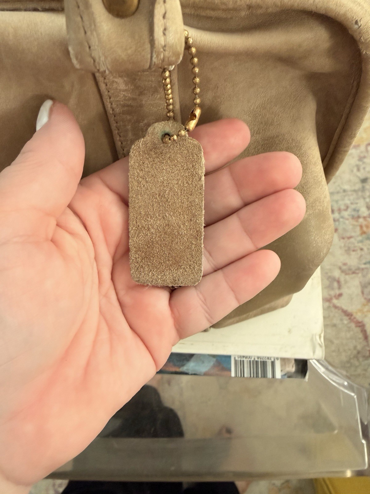Vintage COACH Madison In Putty W/ Tag