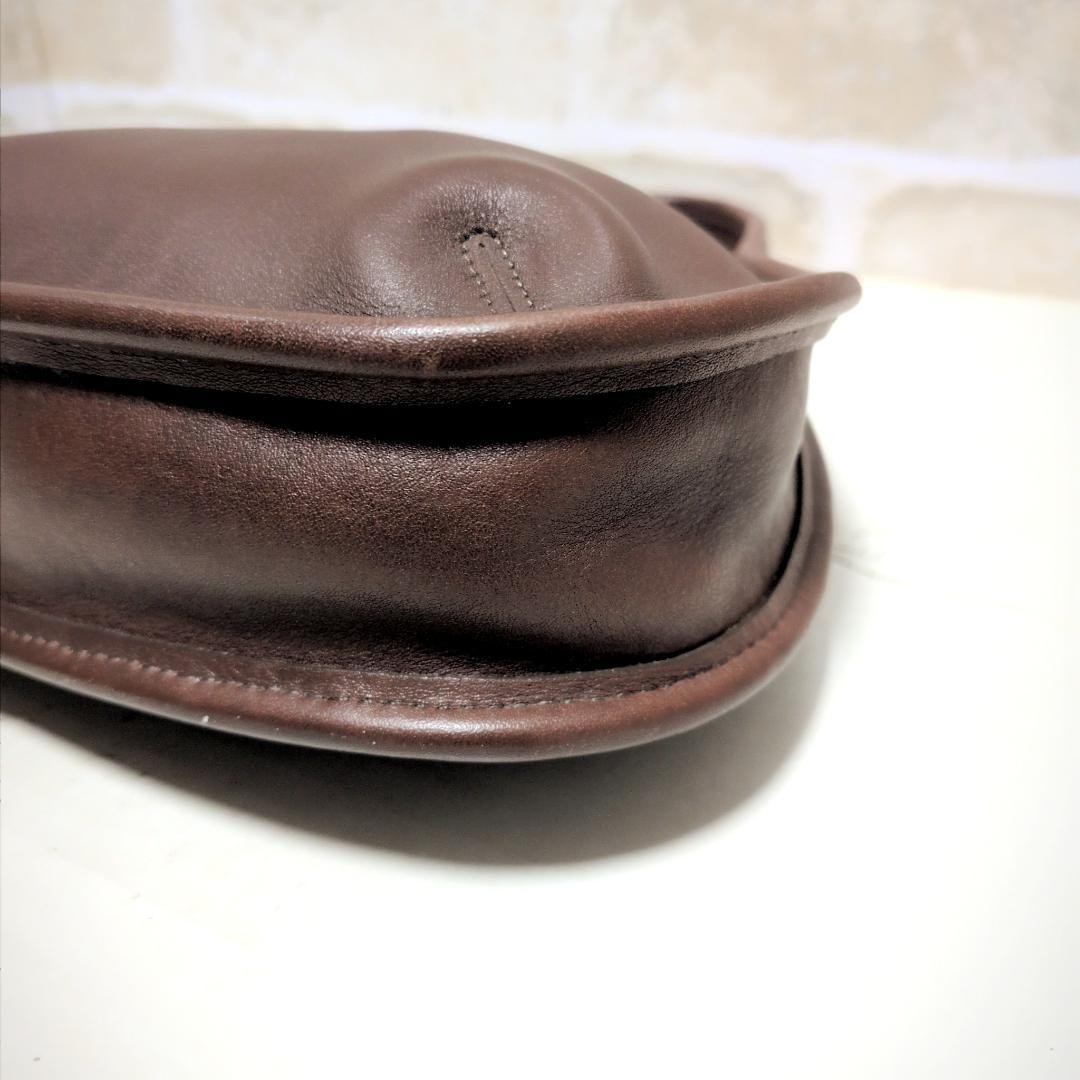 OLD COACH 9027 Ergo Handbag Dark Brown Rare Excellent condition