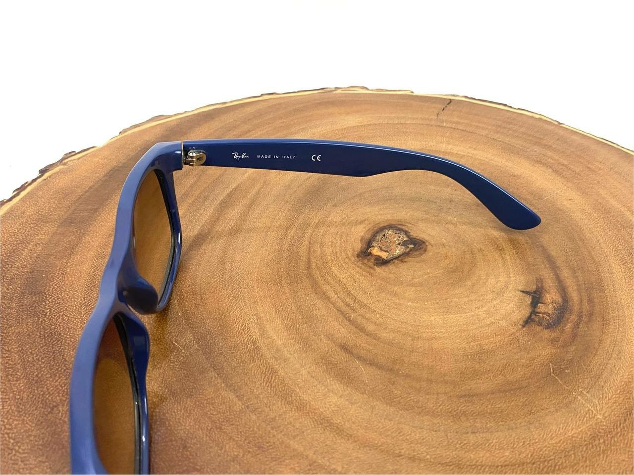 Ray Ban Sunglasses FRAME ONLY NEW WAYFARER RB 2132 874/51 Blue 55 18 mm Italy