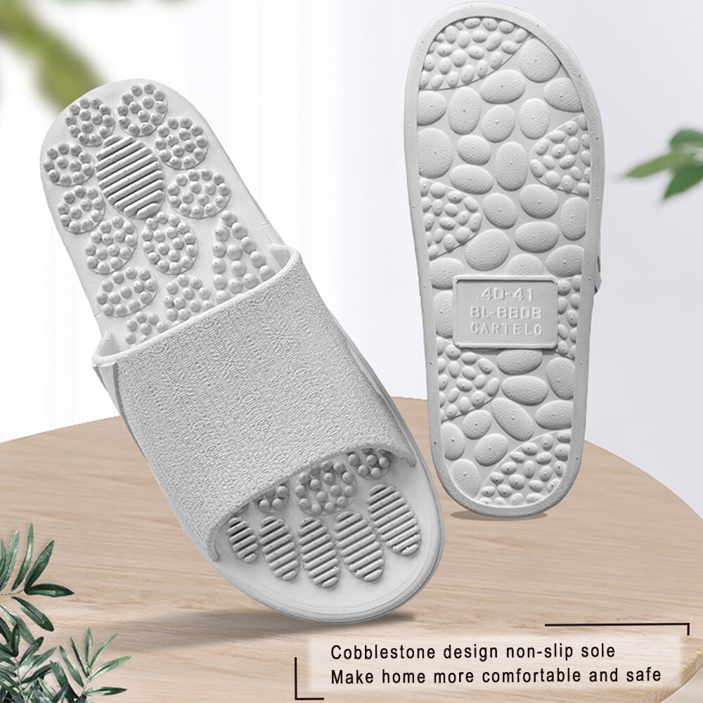 Quick-Dry Non-Slip Shower Slippers – Spa Massage Bath Shoes for Men Women