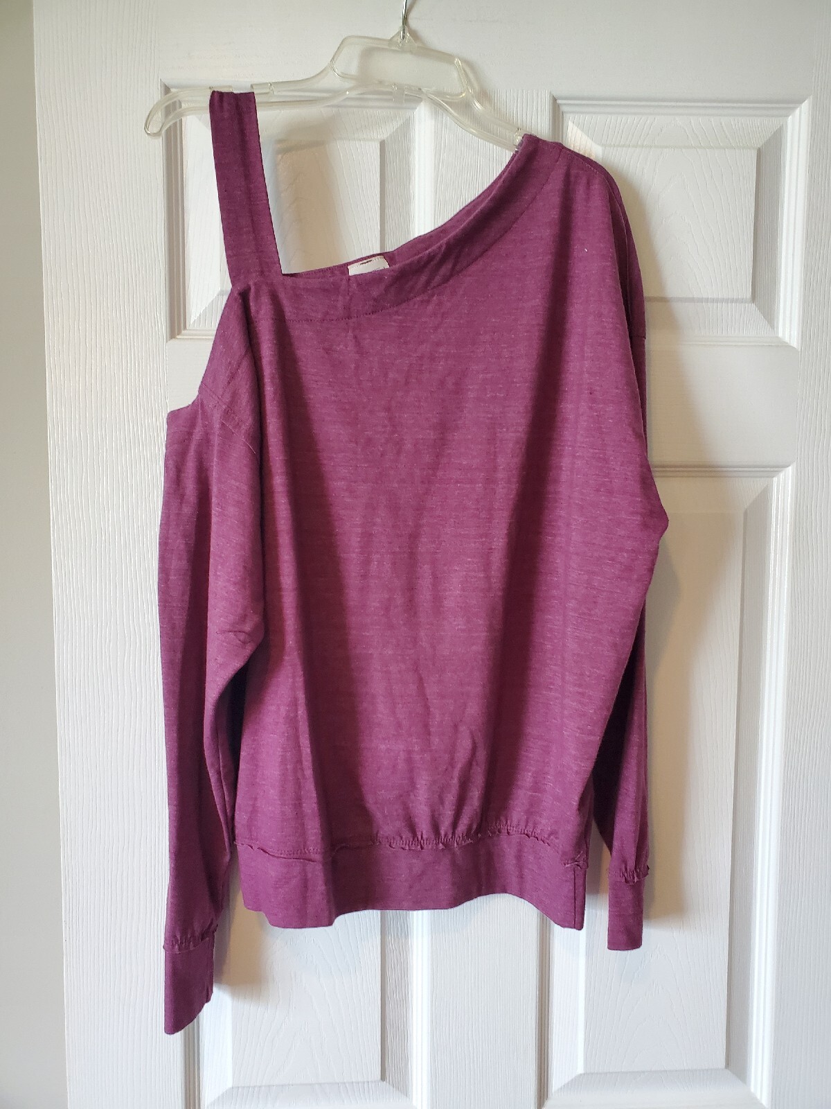 We The Free Saratoga Off Shoulder Purple Top Size XS