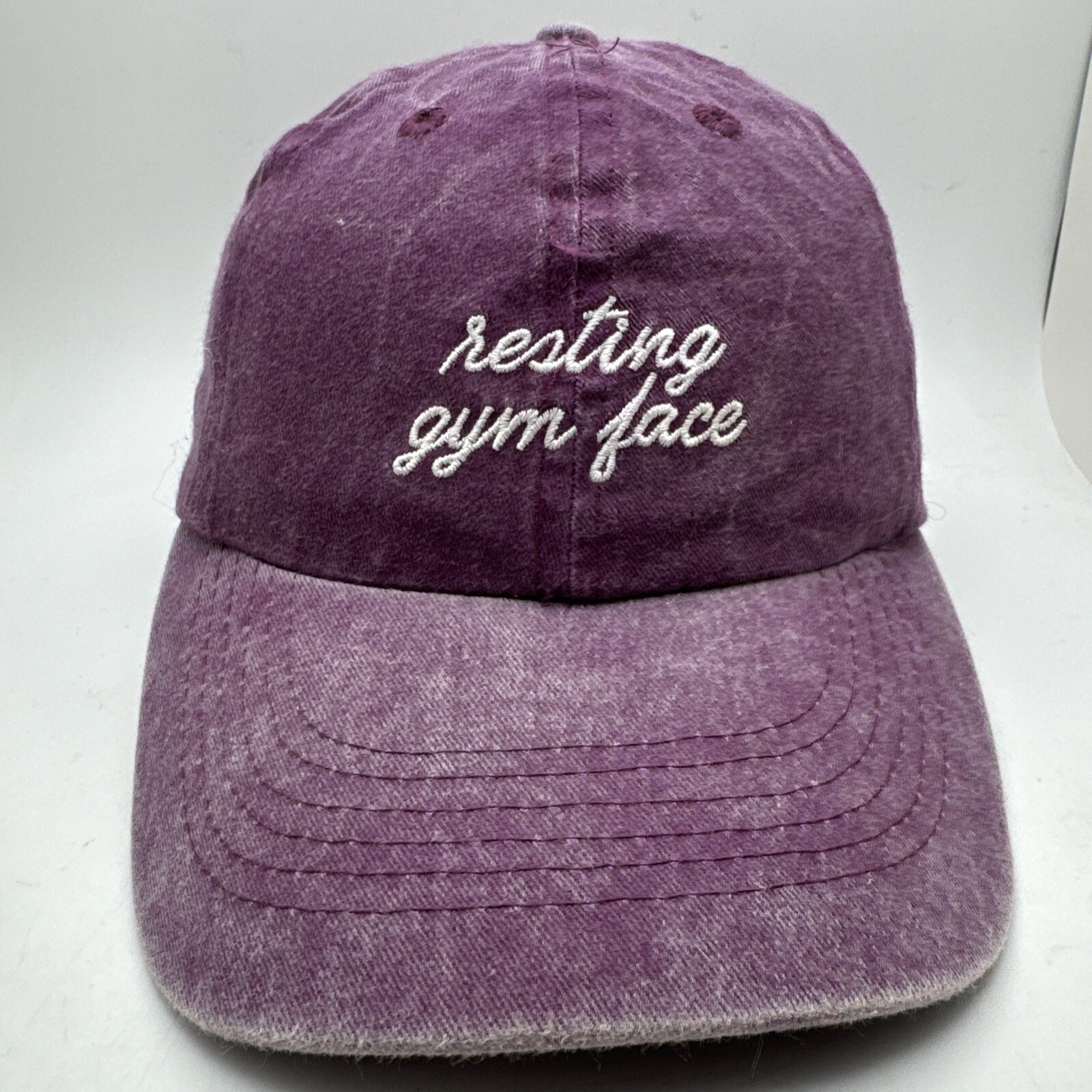 Resting Gym Face Women’s Cap Hat Hat One Size Adjustable GR16