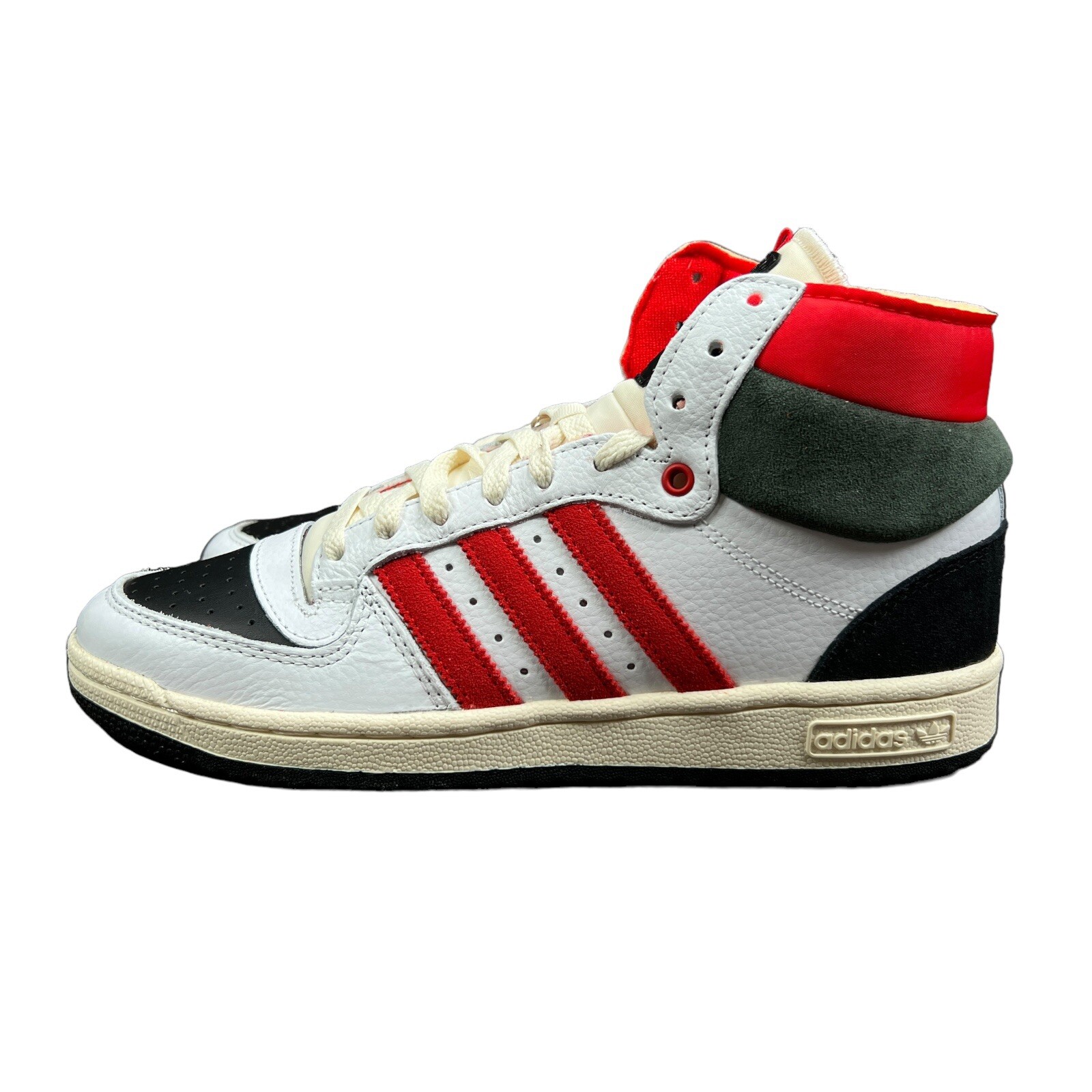 Adidas Top Ten RB Beige White Black Red High Top Shoes GV6628 Men’s Sizes 8 – 11