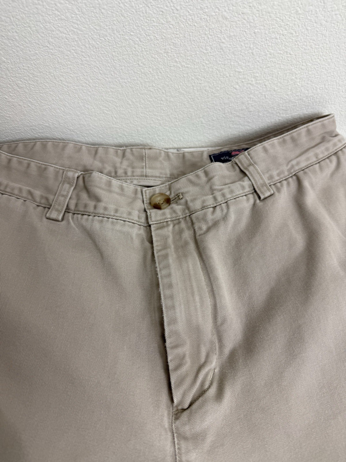 Vineyard Vines Pants Men’s 33×32 On-The-Go Chino Club Pant Stretch Beige