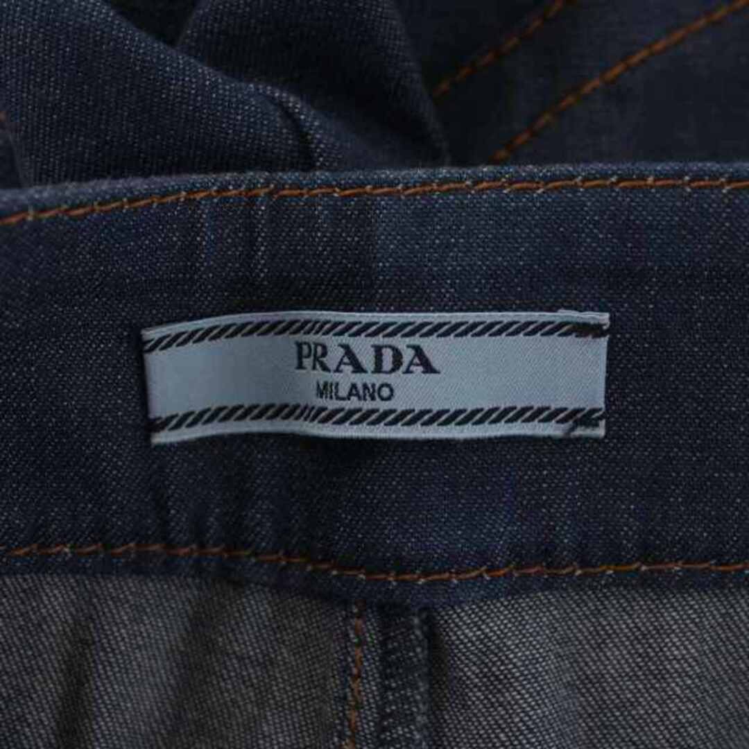 PRADA Denim Pants Jeans Jean G Logo 25s Blue GFP412 AN78 Used 9b1214e8b4d6ed7b65