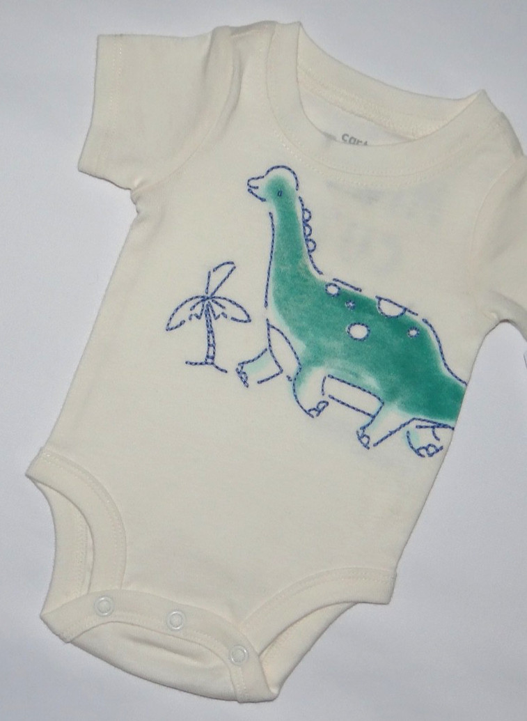 Baby boy clothes, 12 months, Carter’s 2 piece Dino set/ SEE DETAILS ON SIZE~