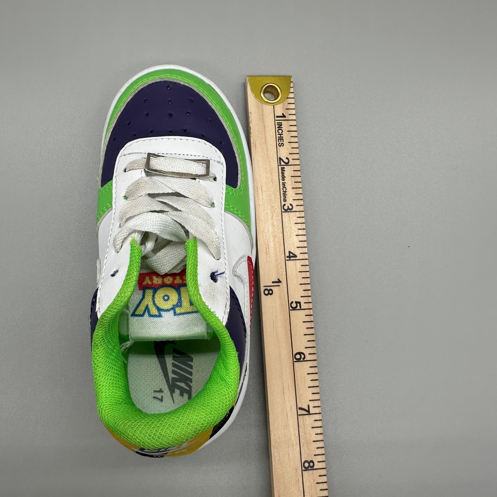 Toy Story Custom Nike Air Force 1 Sneakers Toddler 10C-11C Colorful Woody Buzz