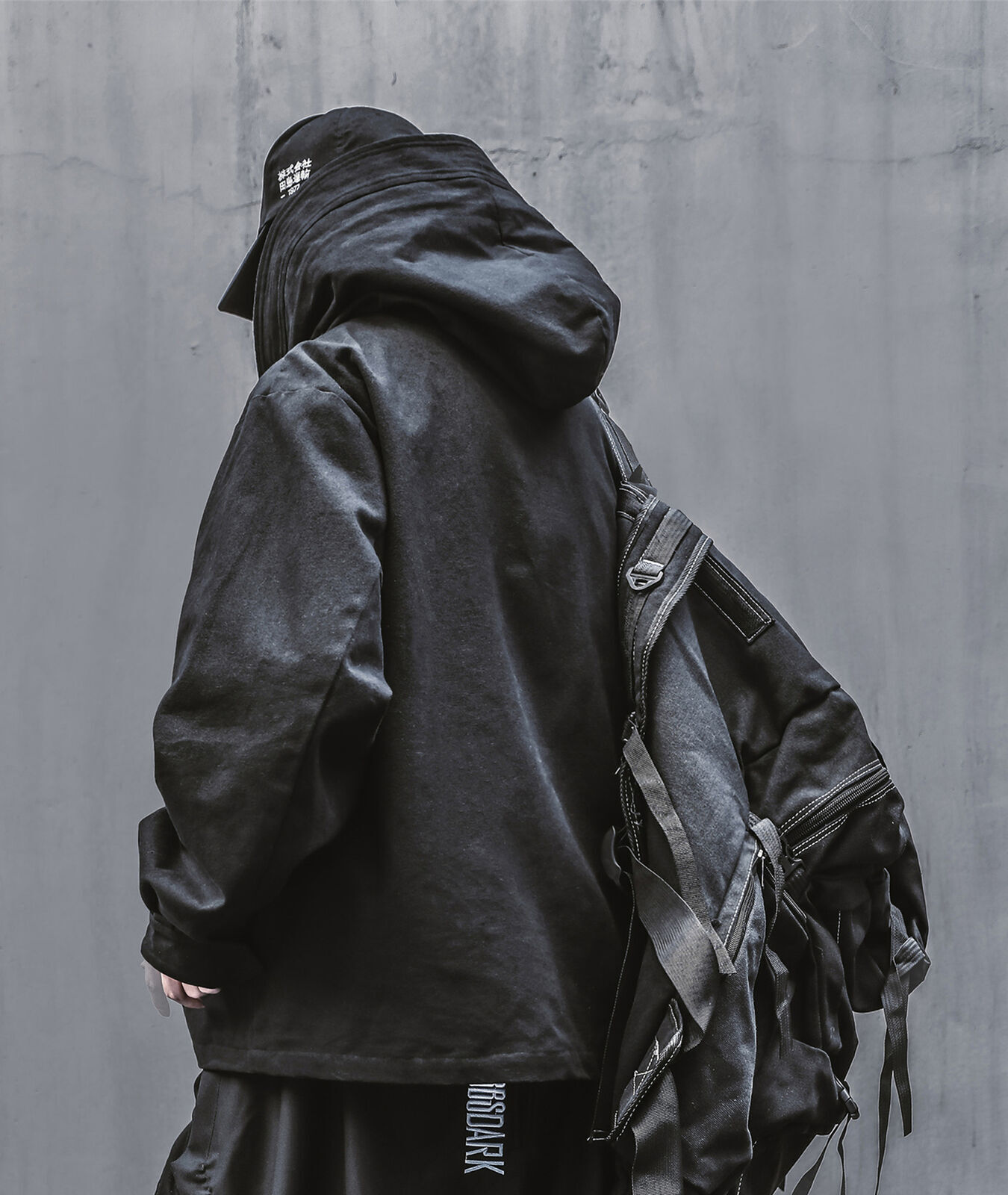 Niepce i-Tech Techwear Jacket Urban Streetwear Asian Hip Hop Funnel Hoodie