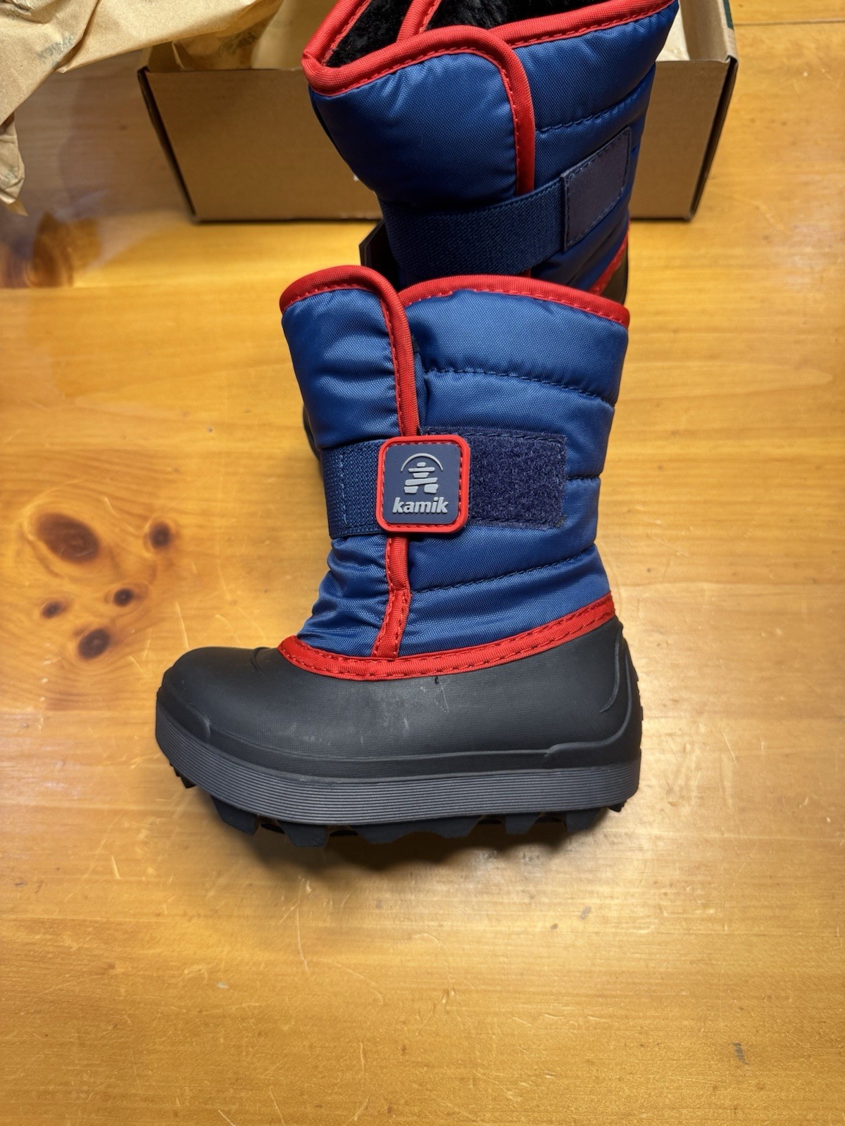 Kamik Toddler Snowbug 7 Insulated Waterproof Winter Boot Navy NF9564-NAV Size 7