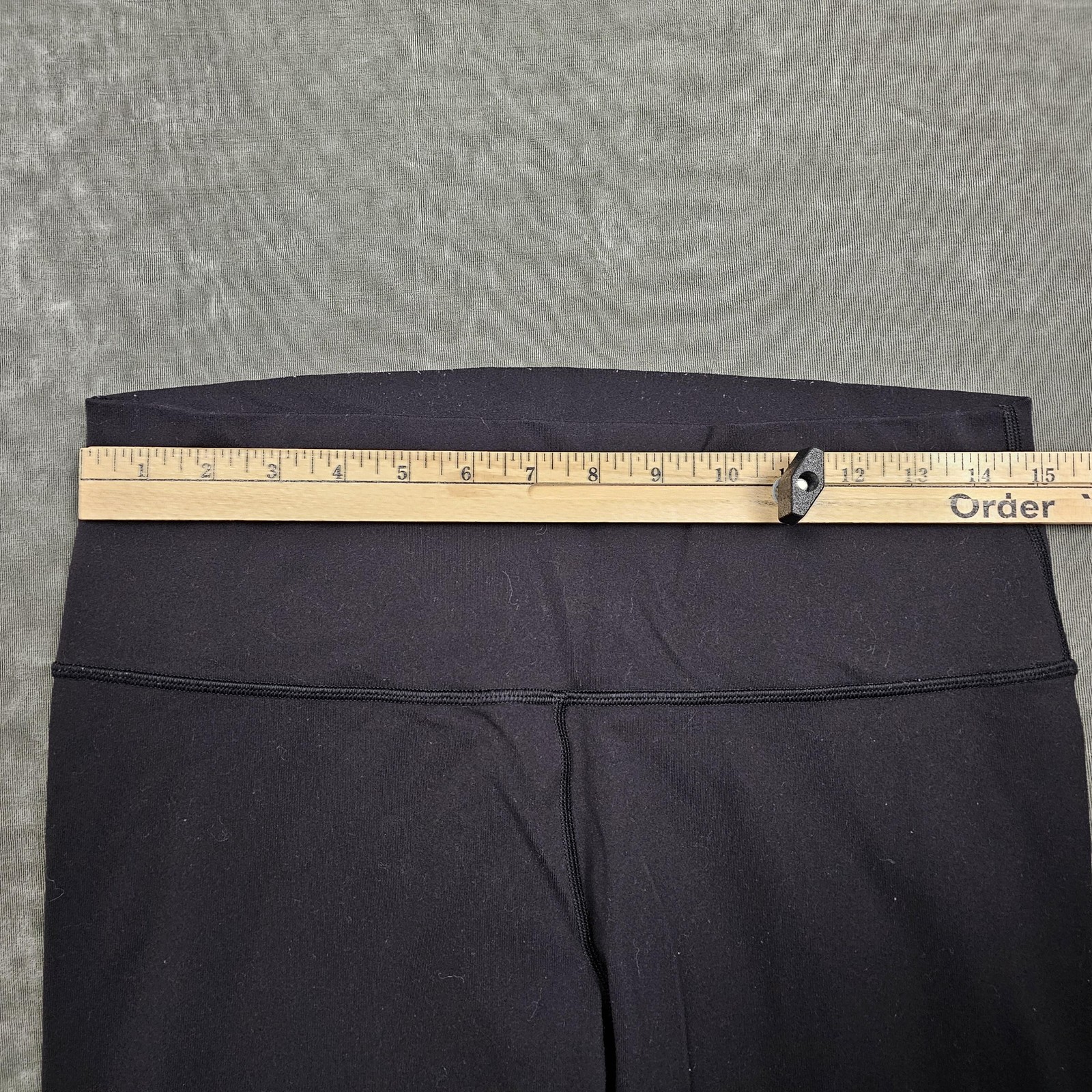 Lululemon Pants Womens 6 Black High Rise Ankle Leggings Yoga Athletic Gym