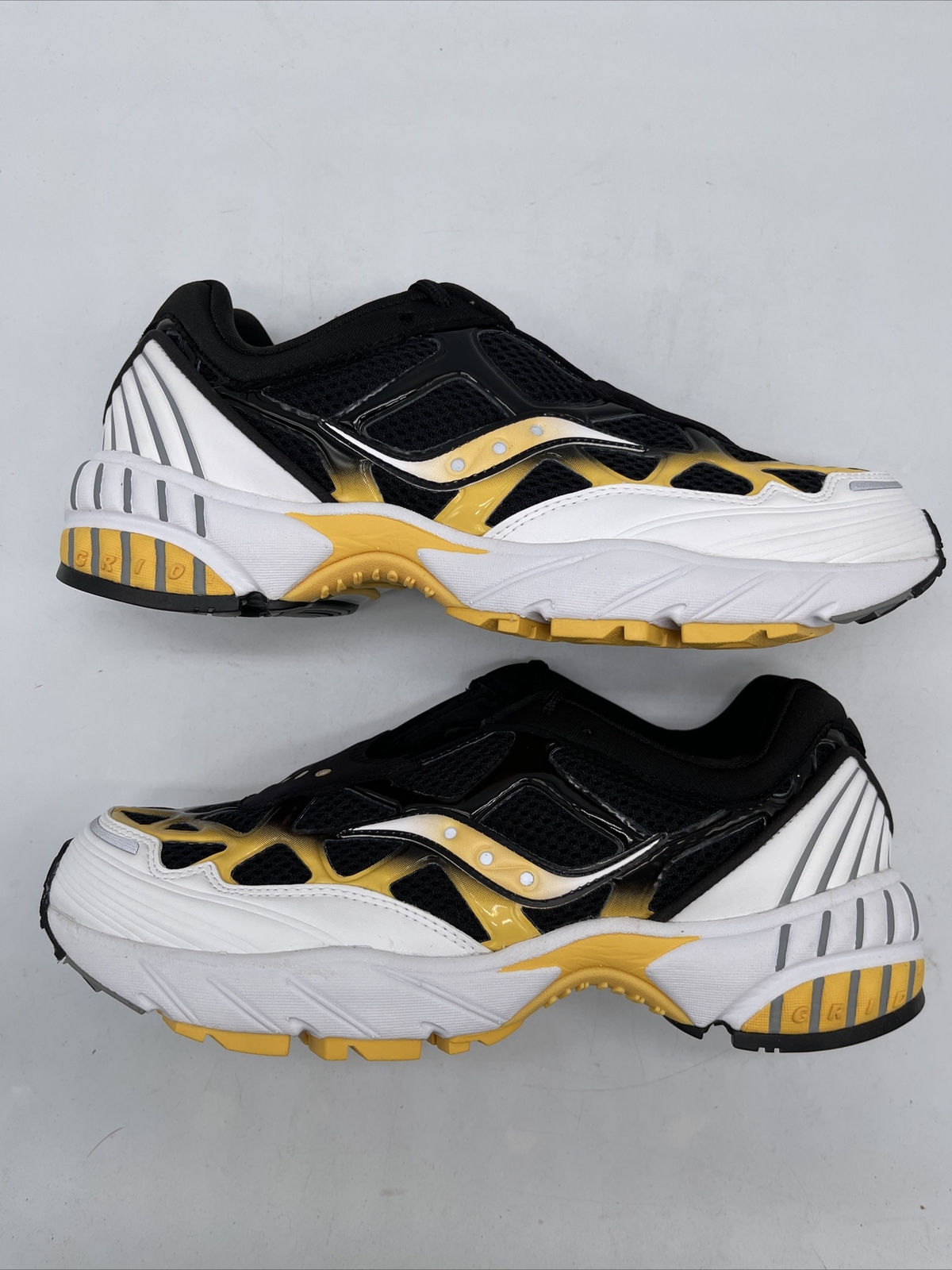 Saucony Grid Web Black Yellow Steelers S70466-3 Men’s Sizes 8-13