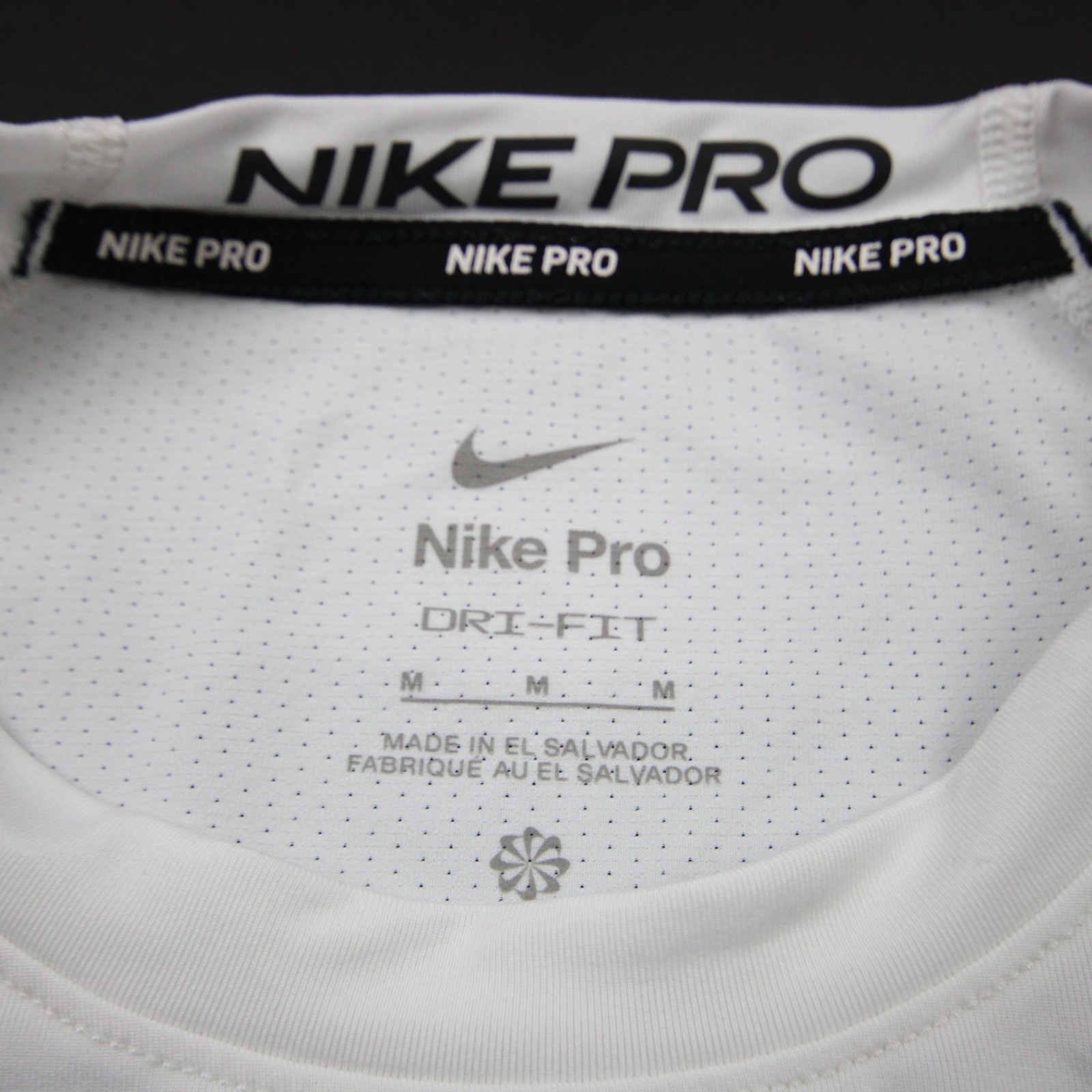 Nike Pro Compression Top Men’s White Used L