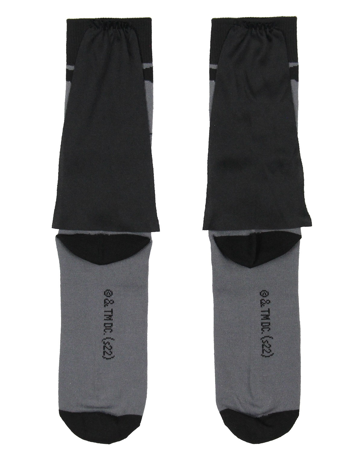 DC Comics Men’s Adult Batman Cape Crew Mid-Calf Socks