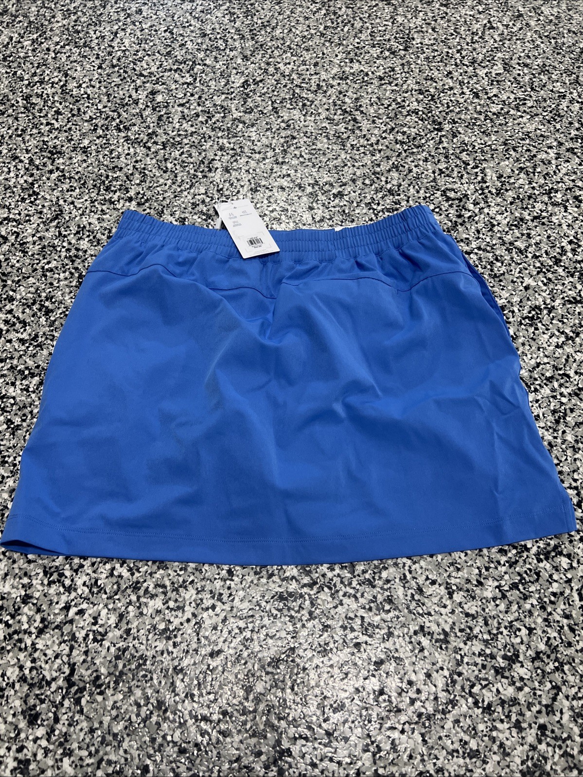 NWT Lady Hagen Womens 17″ Perforated Golf Skort Capri Blue Sz M WGH17432S23