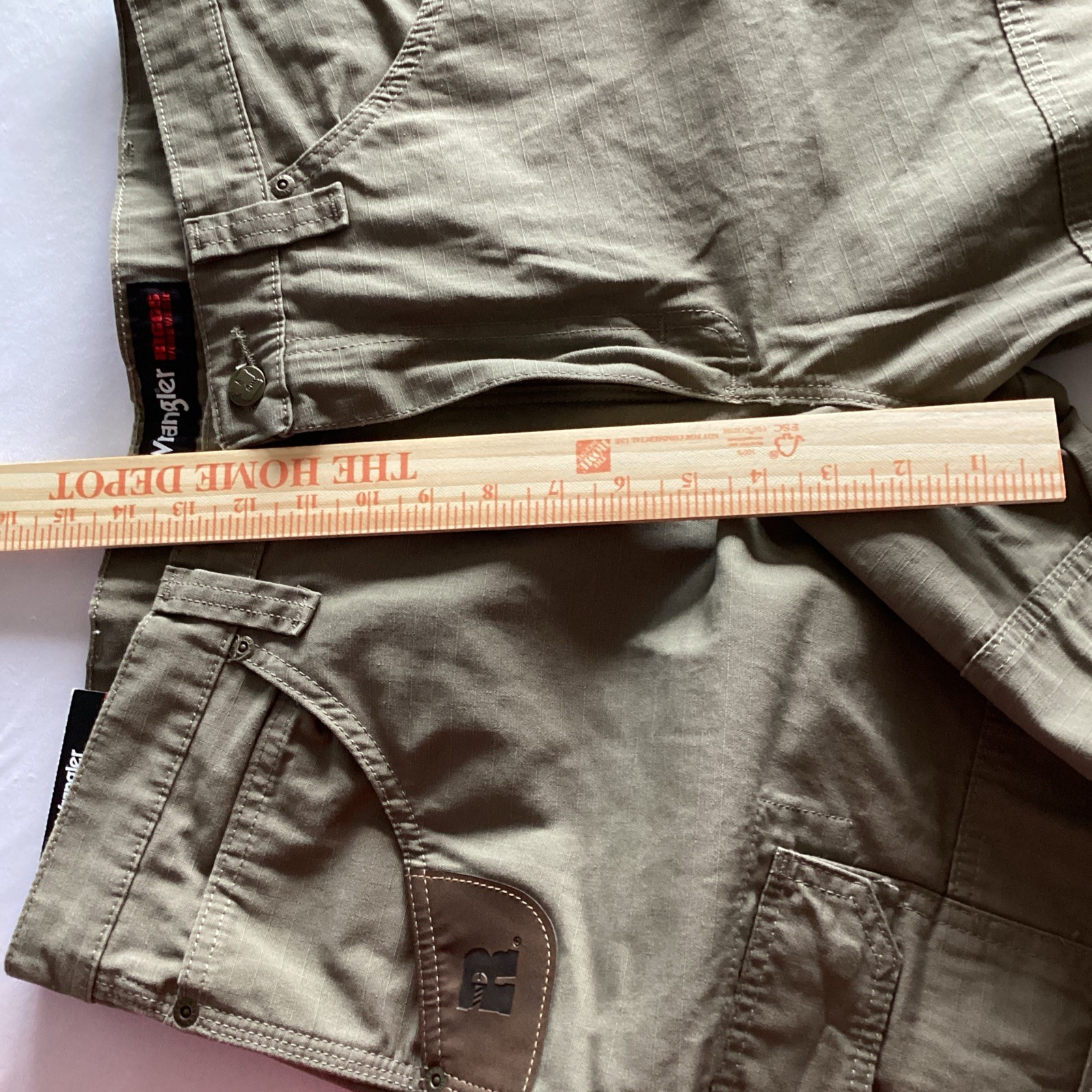 Wrangler Ranger Riggs Workwear Utility Pants Relaxed Fit Men’s 36X30 Brown NWT