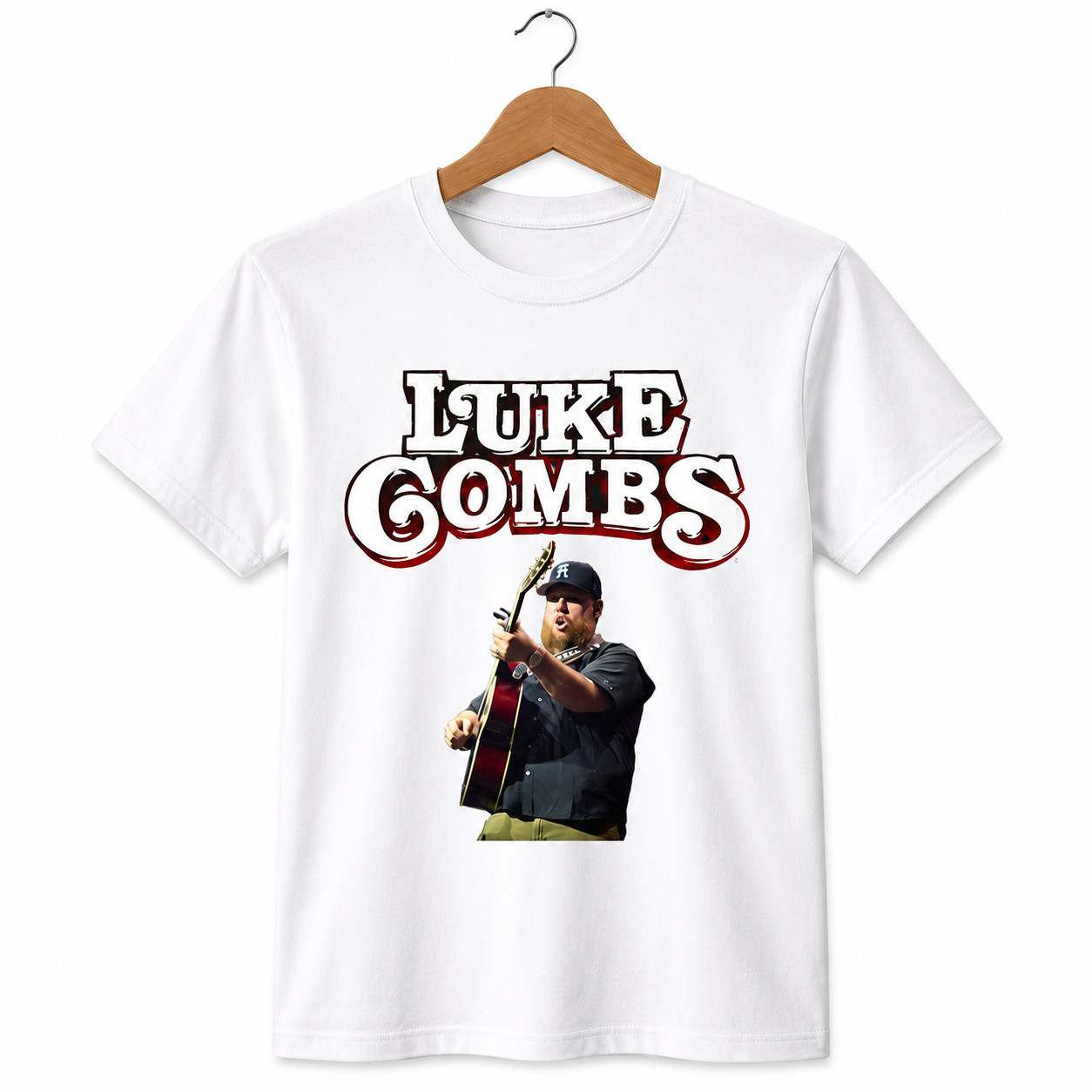 Luke Combs Tour 2026 Front & Back Concert T-Shirt My Kinda Saturday Night