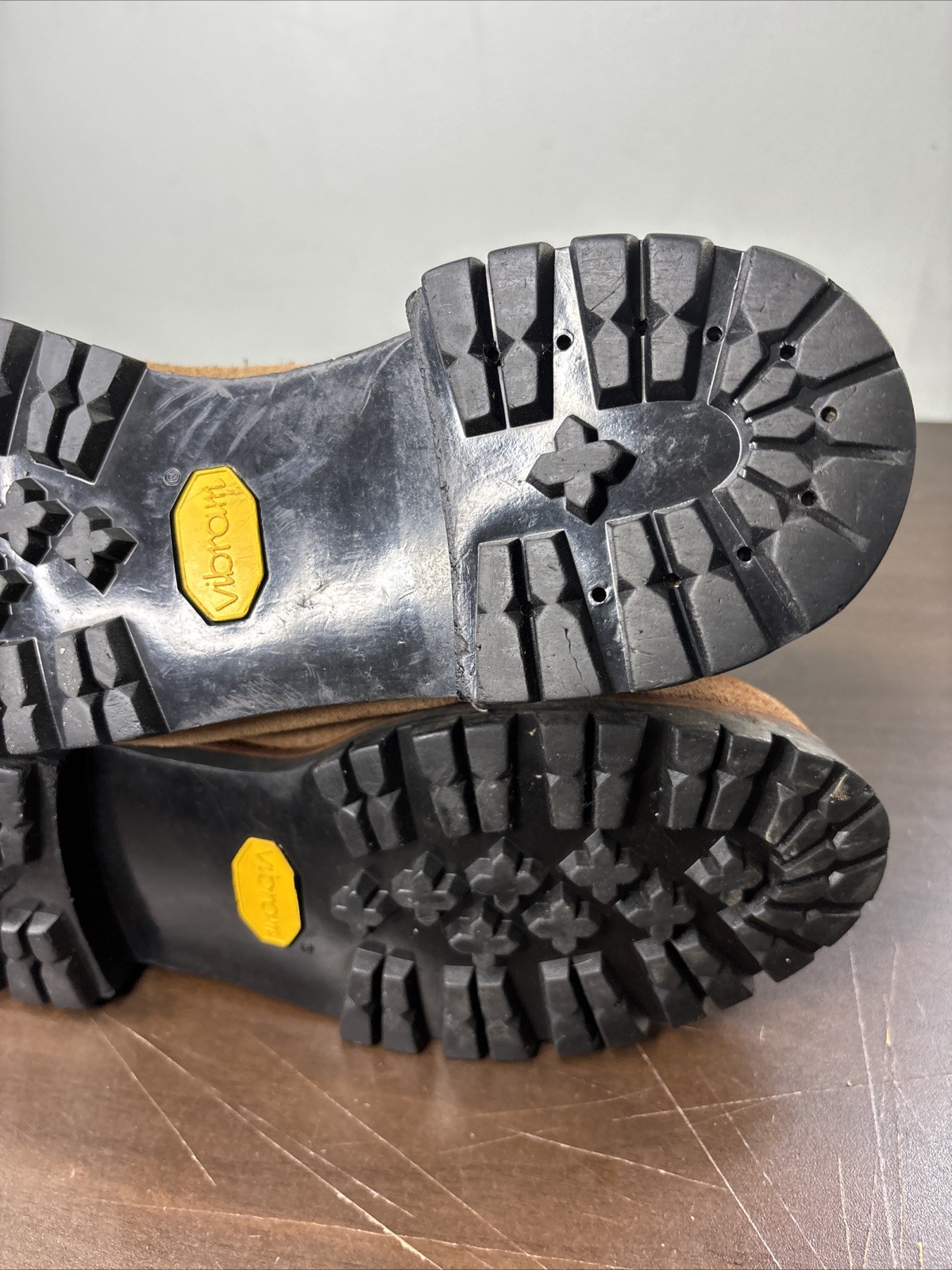 Vtg Dexter Mountaineering Alpine Hiking Vibram Boots Sz 10 M USA W998-4