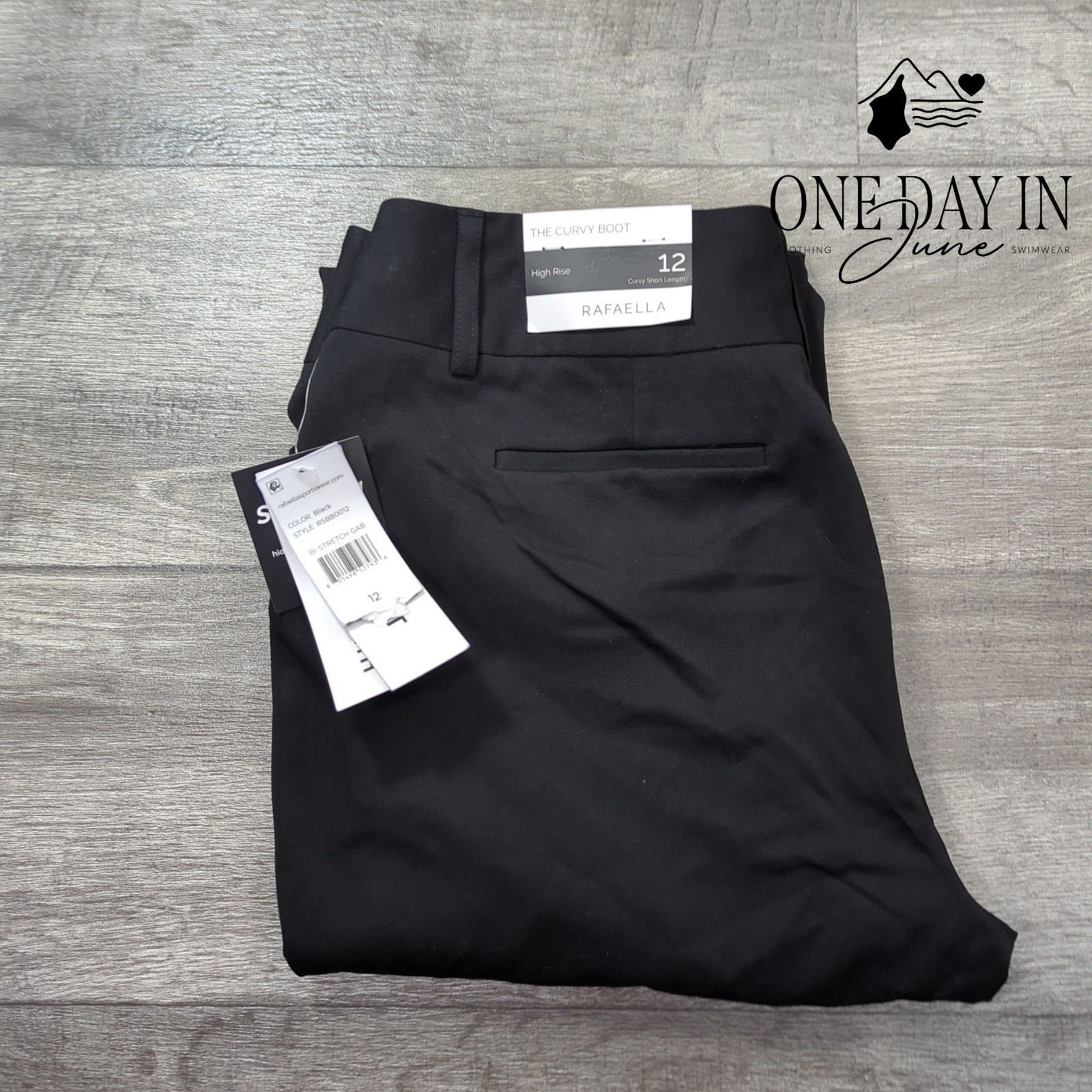Rafaella The Curvy Boot High Rise Pants Size 12
