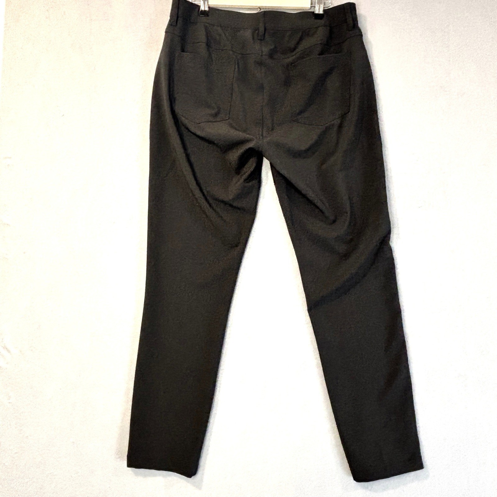 BYLT Premium Basics Mens Everyday Pant Charcoal Grey Stretch Trousers Size 34