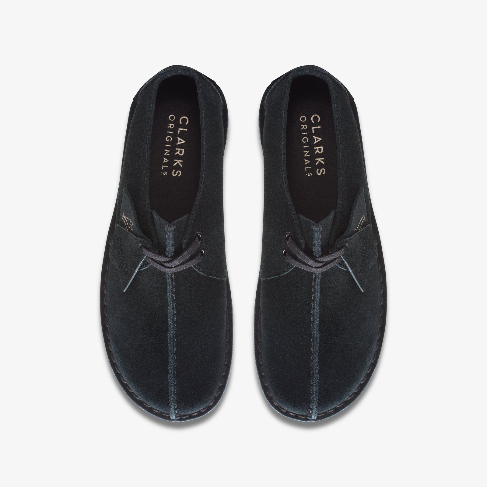 Desert Trek Black Suede