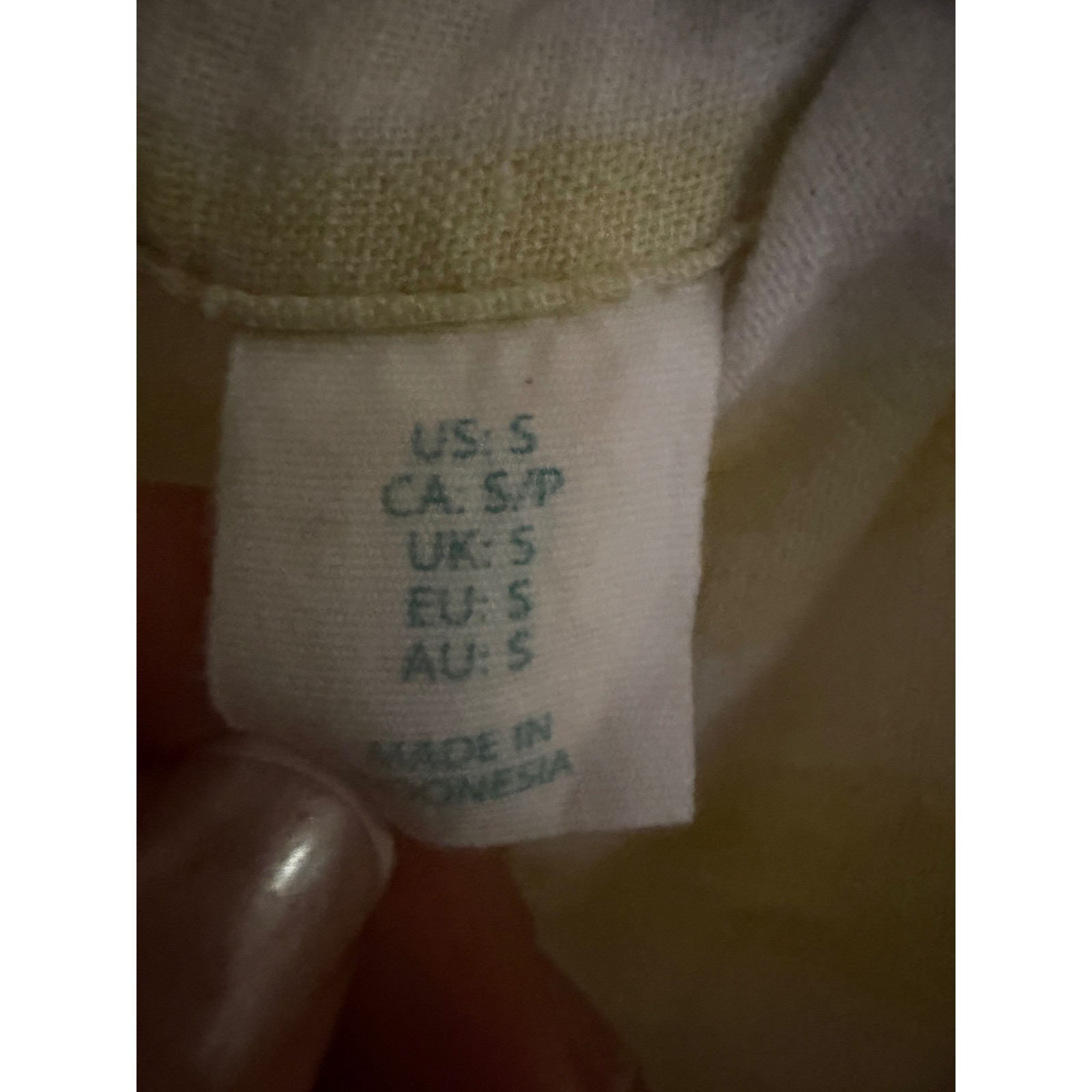 Cynthia Rowley Yellow White Striped Linen Blend Button Down Shirt Dress Small