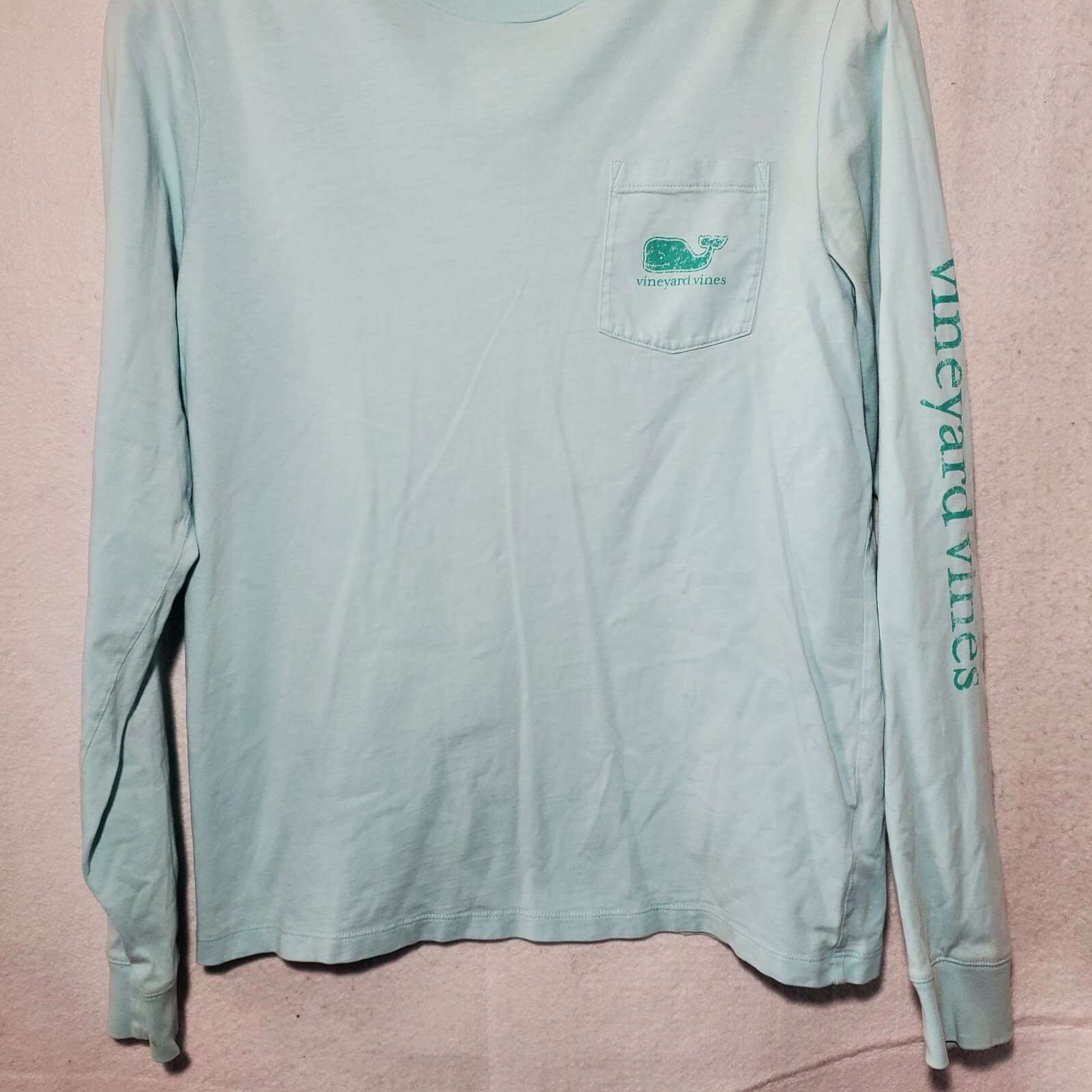 Vineyard Vines Shirt Youth’s XL Long Sleeve Tshirt Green Boys